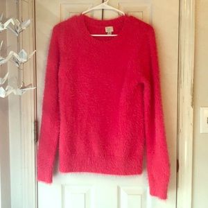 Pink Fuzzy Sweater